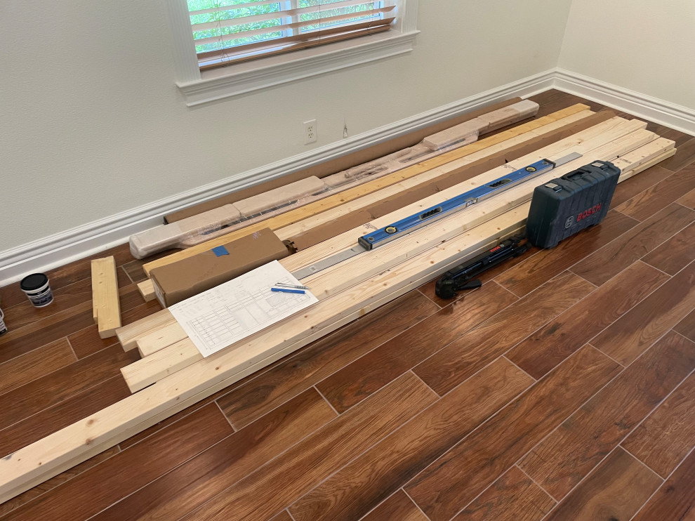 Built-In Library wall