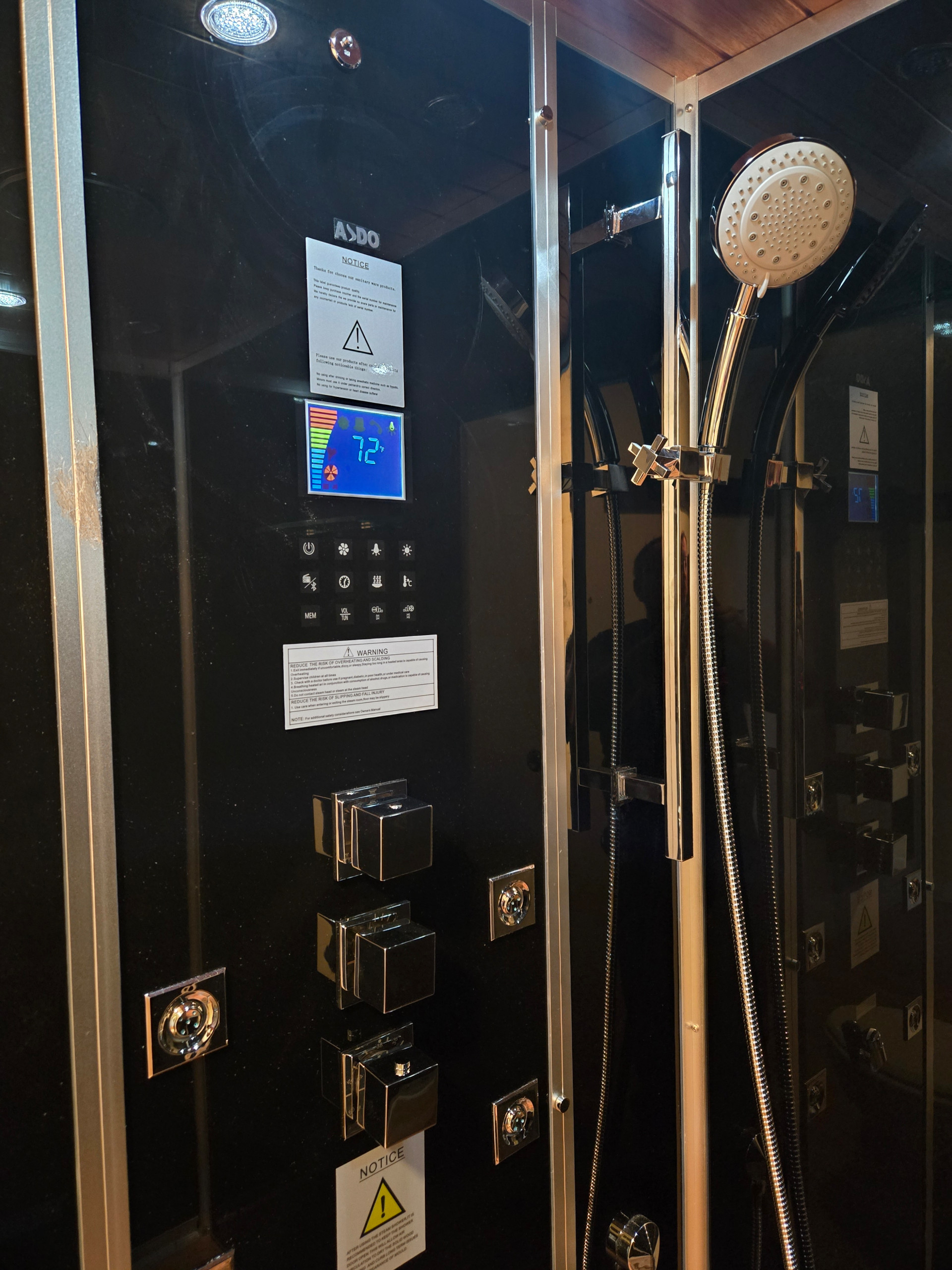 Steam Shower install