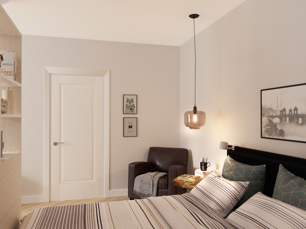 Однокомнатная квартира в современном стиле 40м2