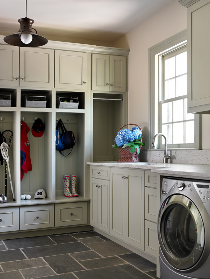 Photo of a traditional laundry room in Atlanta.