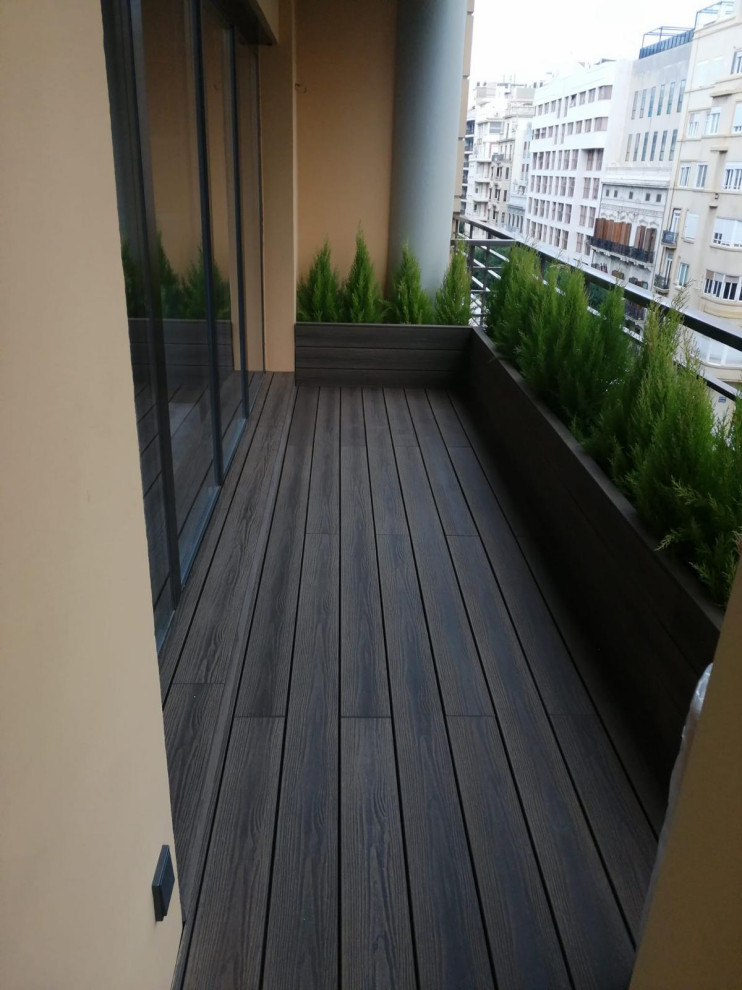 toit terrasse et balcon