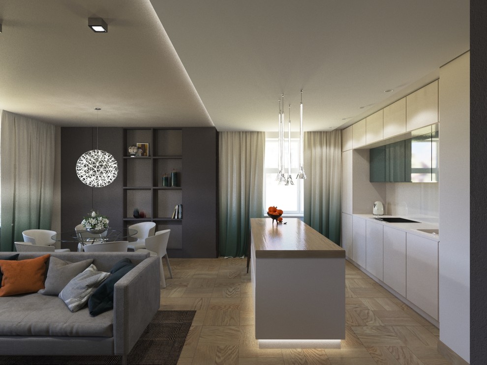 Проект квартиры в современном стиле