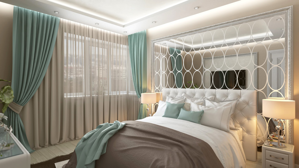 Дизайн спальни в стиле современная классика