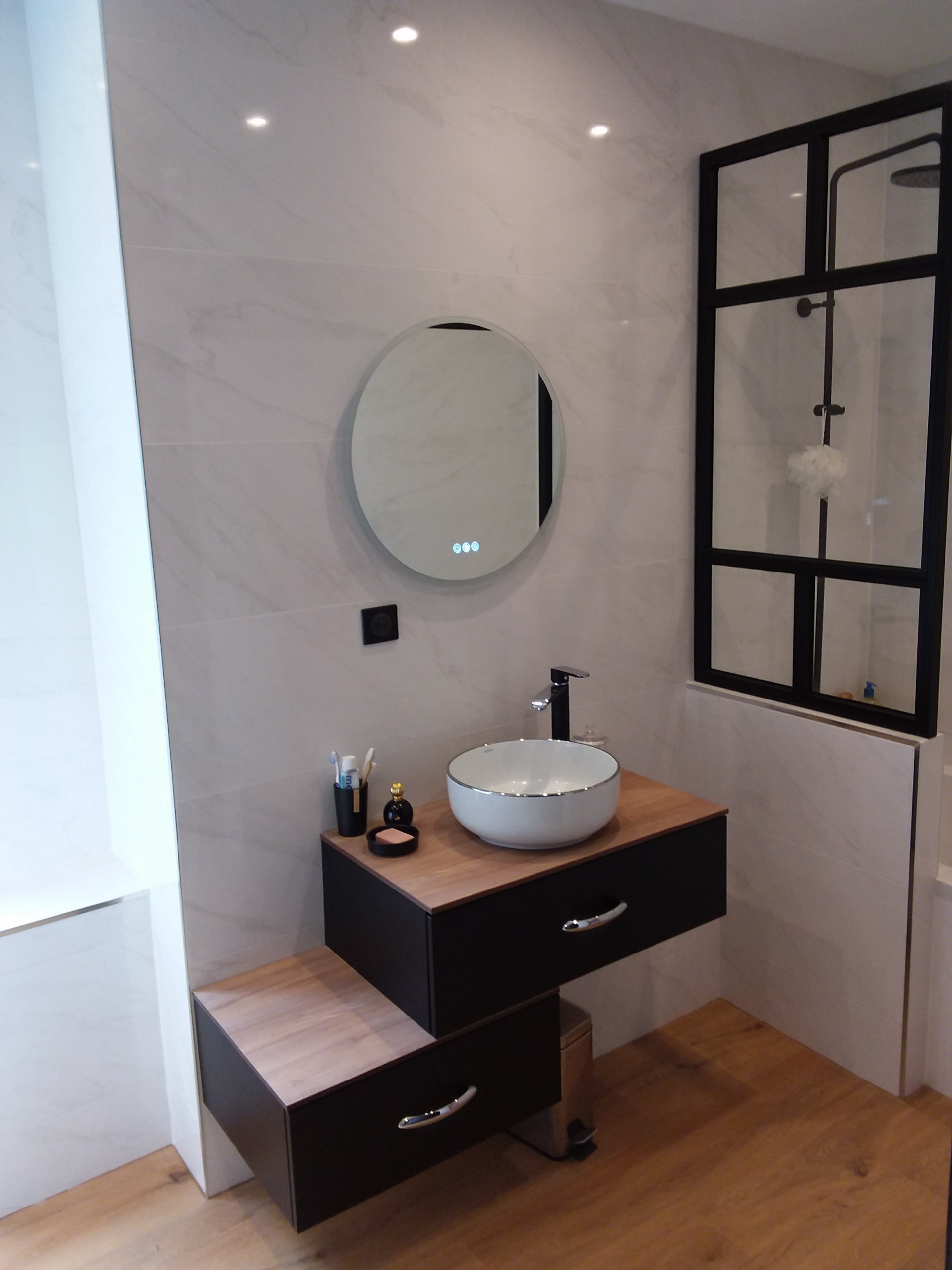 Rénovation d'une salle de bain d'appartement en centre ville