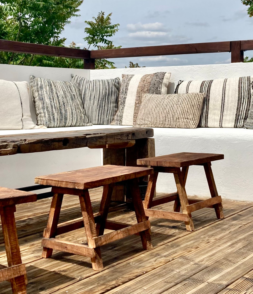 Rénovation d'une terrasse Wabi-Sabi