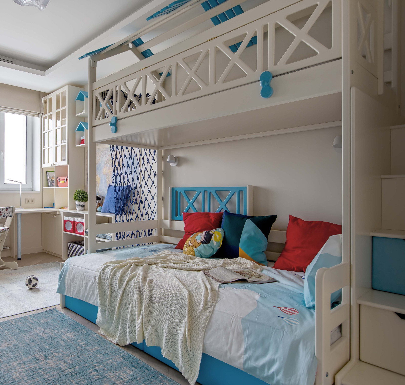 Лаванда и бирюза