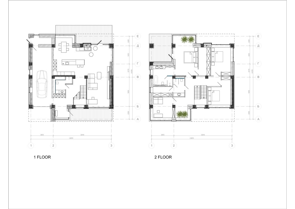 Большой загородный дом