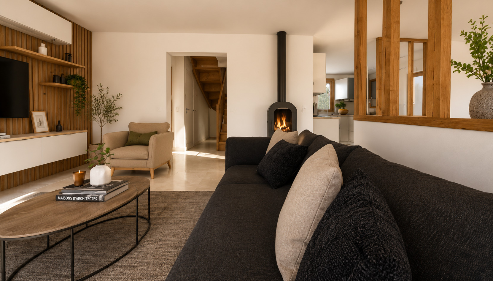 RESIDENCE SECONDAIRE CONTEMPORAIRE EN BRETAGNE SUD