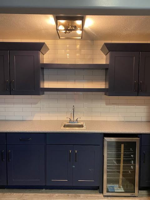 Basement Remodel - New Wet Bar