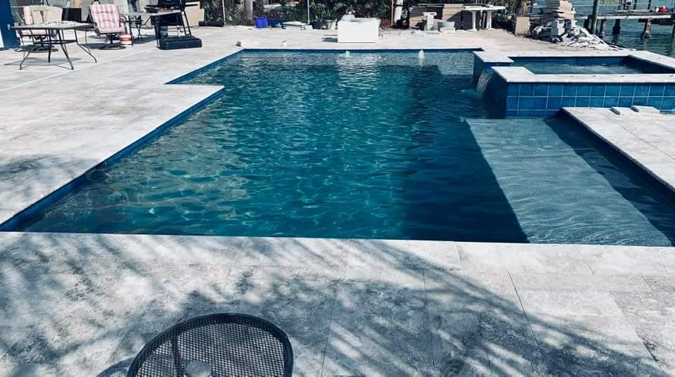 Outdoor swimming pool