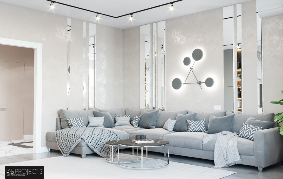 Дизайн-проект квартиры 103 м2 жк"покровский"