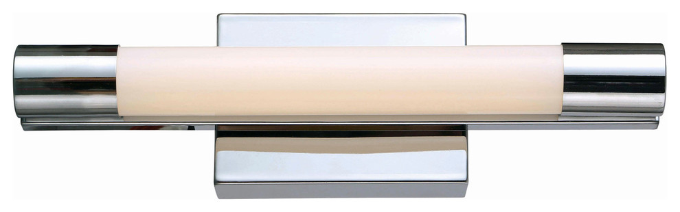 Kenroy Home 93203 Tubo 1 Light 14-5/8"W Integrated LED Bath Bar - - Chrome