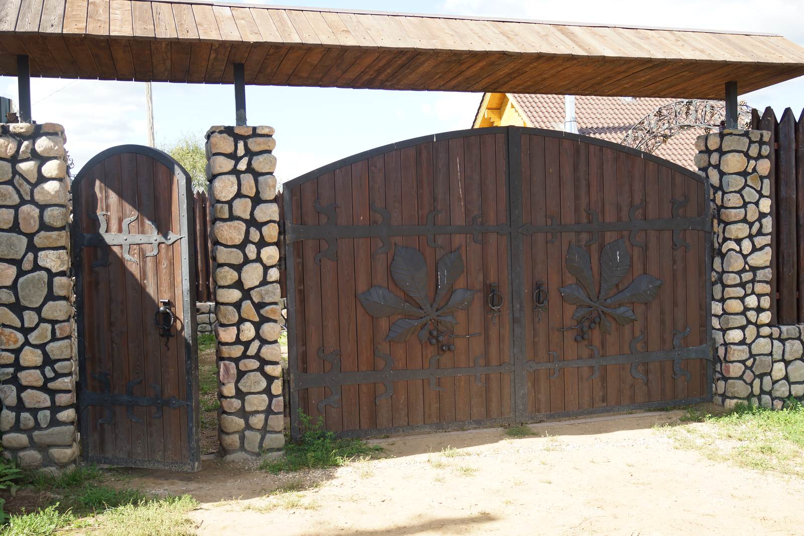 Ковка в деревне Глядово