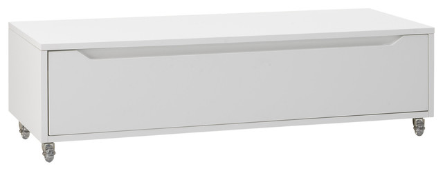 Belsk Drawer Unit With Wheels, White