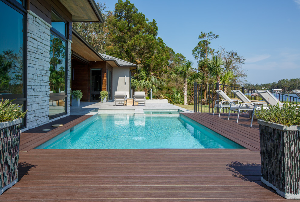 Ponte Vedra Contemporary - Contemporary - Pool - Jacksonville - by Aria ...