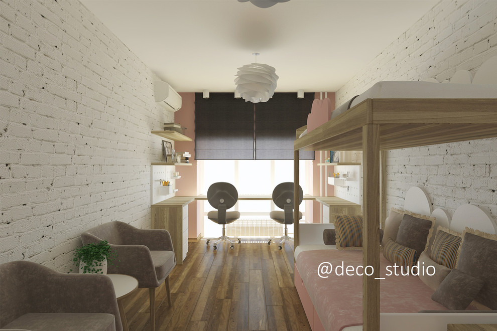 Дизайн двухуровневой квартиры Гринвиль