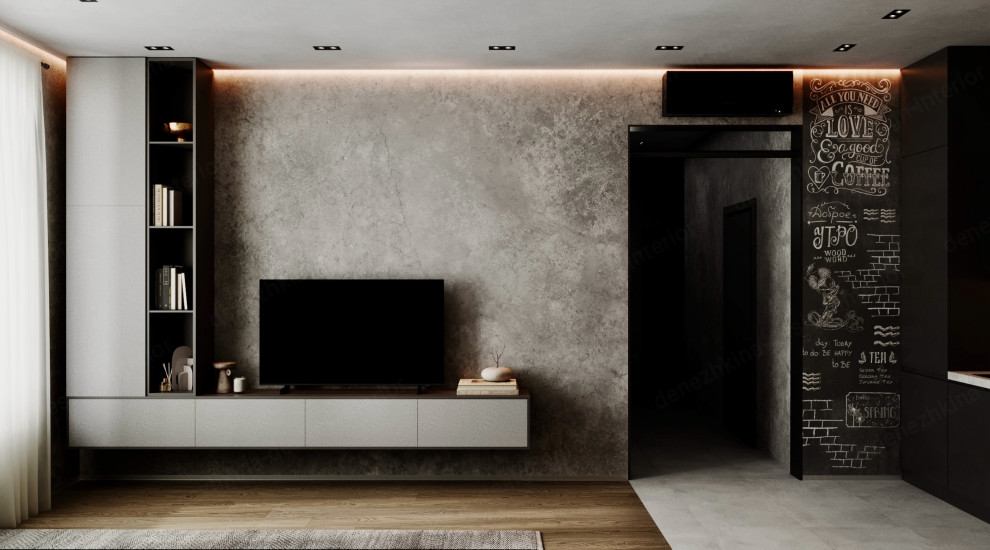 Дизайн проект 3 комнатной квартиры - ЖК Западный порт