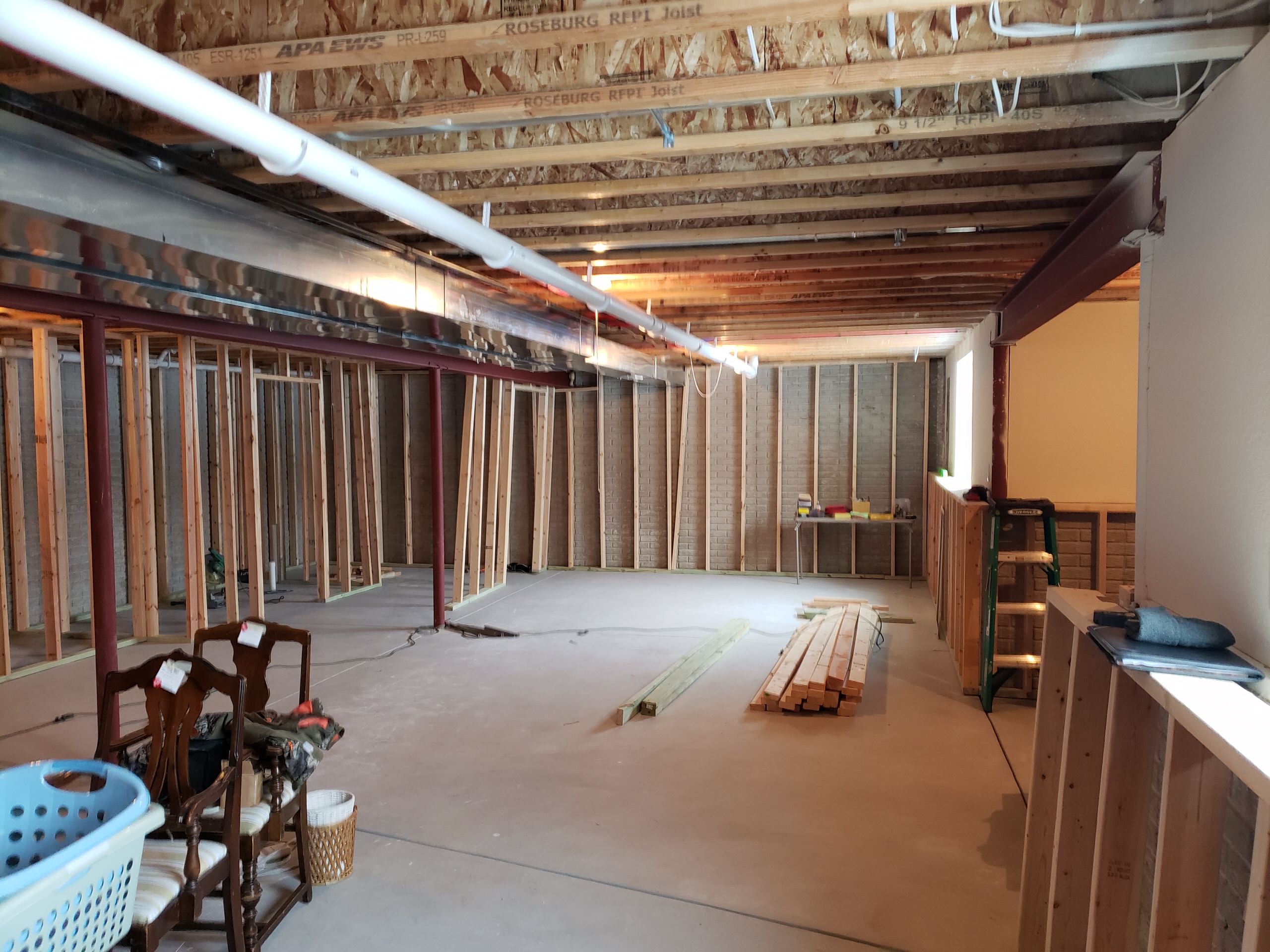 Lower Level Remodel in Lannon, WI