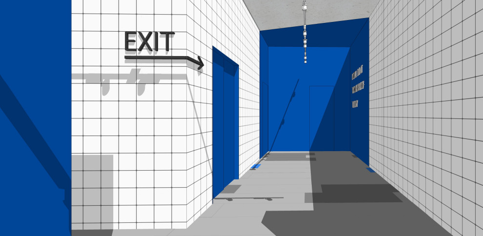 коворкинг в синем