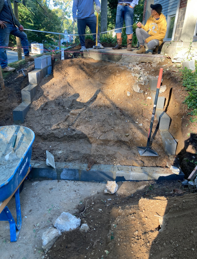 Stone Accents & Steps - Huntington