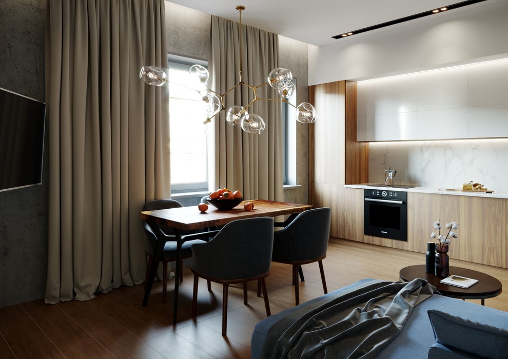 кухня-гостиная