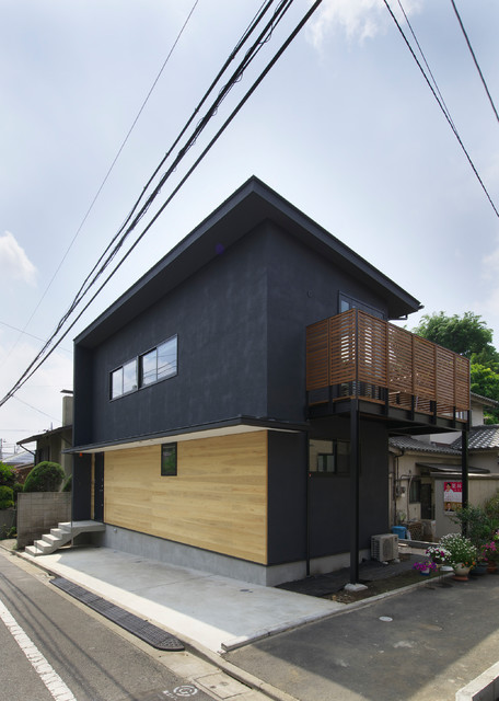世田谷区　U邸 industriale-facciata