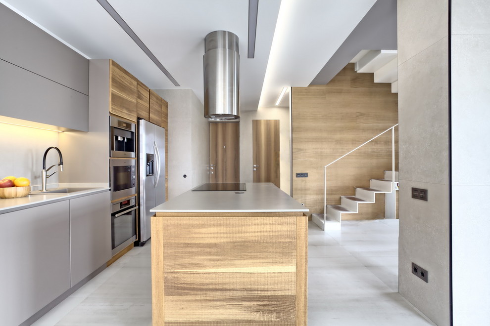 Кухня ANOVA в аскетичному інтер’єрі