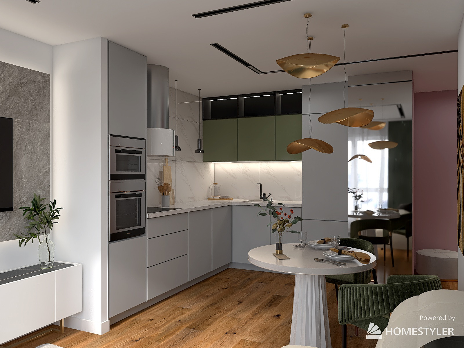 Дизайн-проект квартиры 40 кв.м.