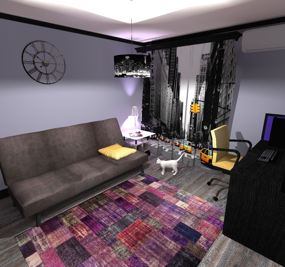 Дизайн-проект 3-х комнатной квартиры для семьи с детьми