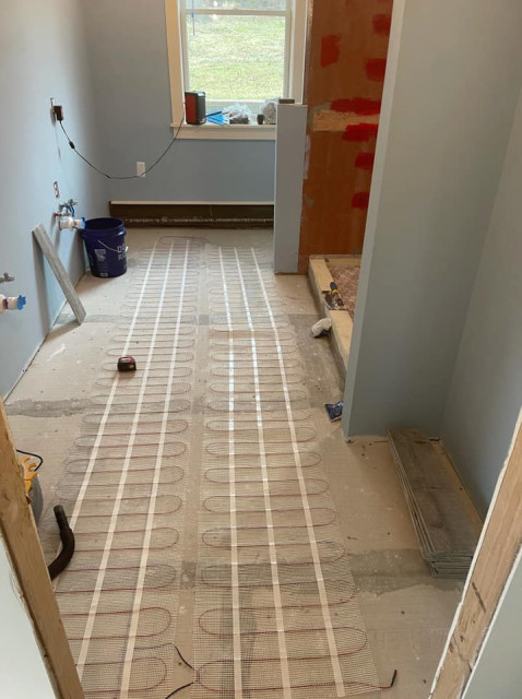 Heated Floors! 
