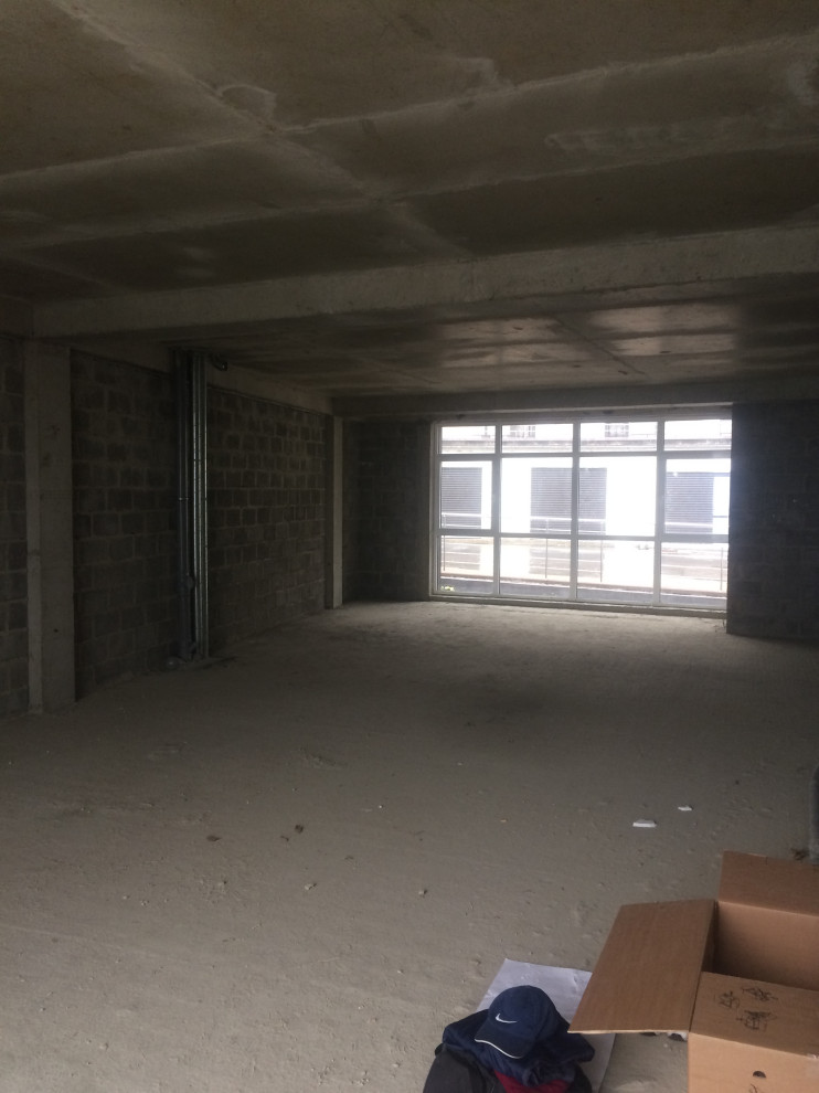 Фотографии черновой квартиры 114 м2.