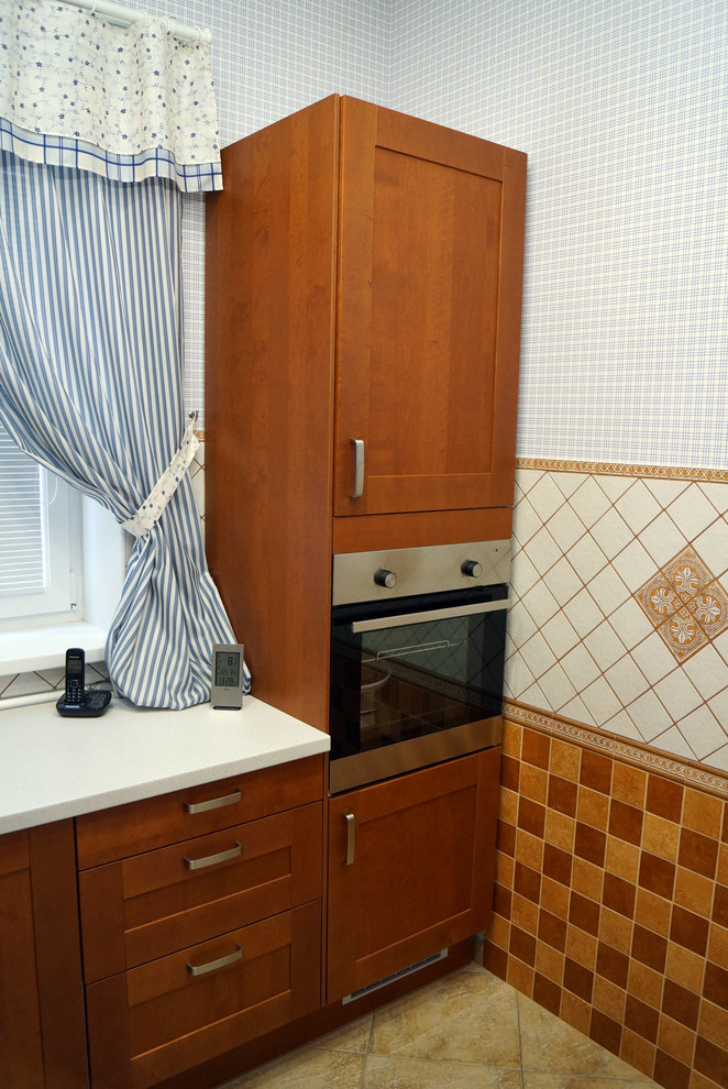 Дом в терракотовых тонах