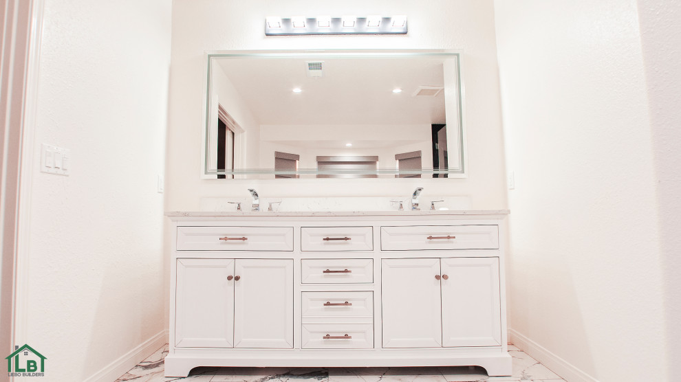 Exeter Court Master Bathroom Remodel Modern Bathroom Los Angeles