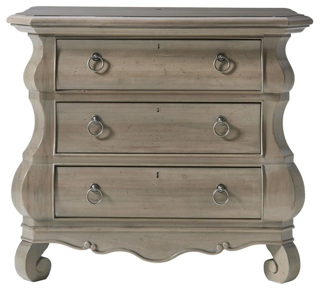 Universal Reprise 581a360 Bedside Chest Driftwood Finish