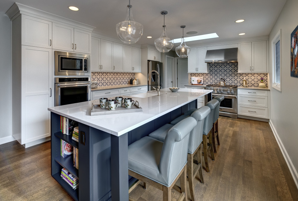 Kitchen - transitional kitchen idea in Chicago