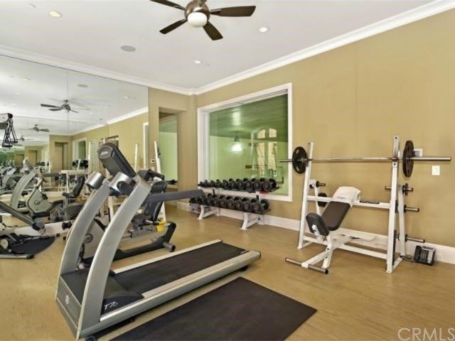 Design ideas for a home gym in Los Angeles.