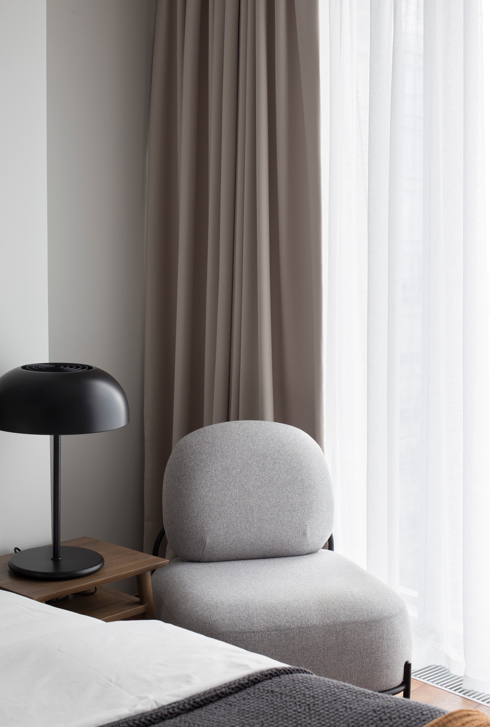 Текстильный дизайн в апартаментах Москва-Сити