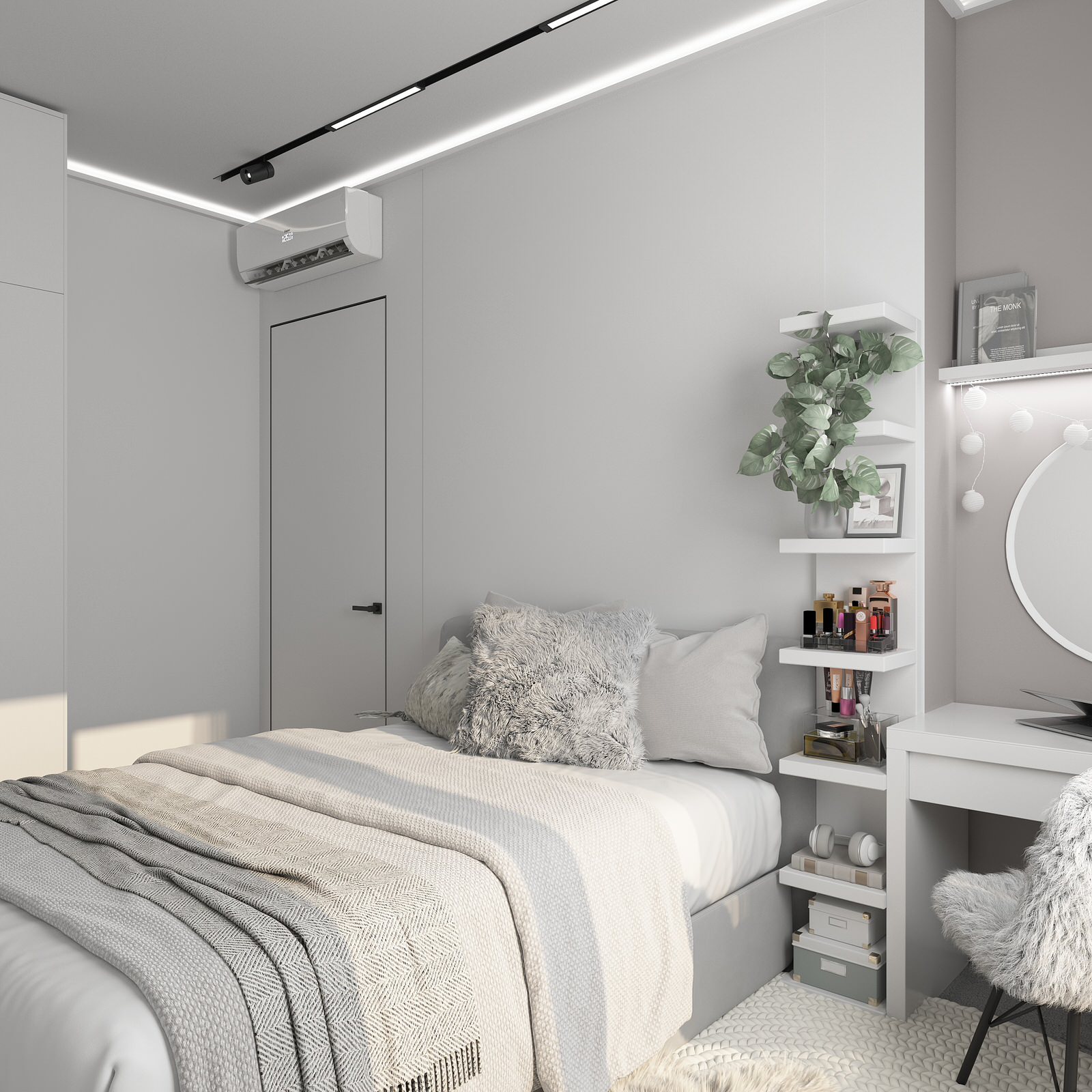 Пространство для семьи с двумя детьми. Москва, ЖК Западный порт