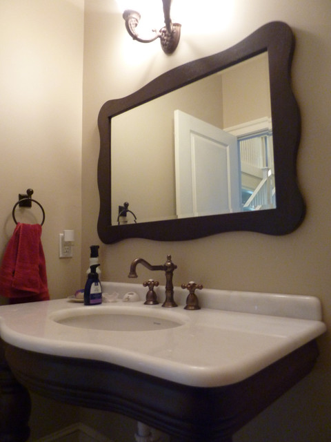 Erkel Residence, Albemarle County, Virginia landhausstil-gaestetoilette