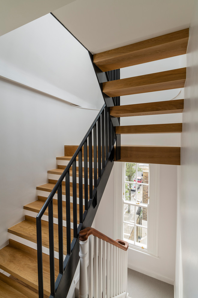 Photo of a contemporary staircase in London.
