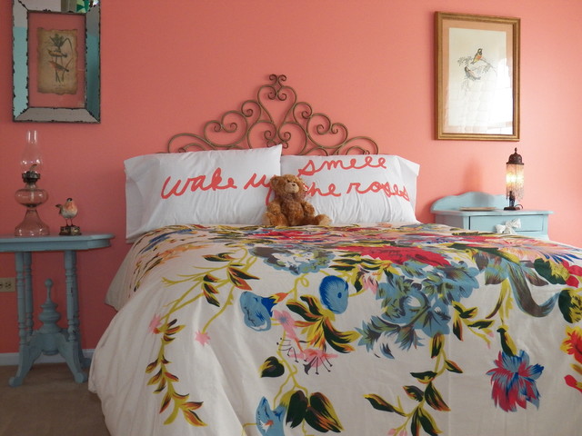 Romantic Vintage Teenage Bedroom Eklektisch Schlafzimmer