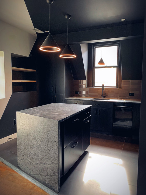 The Rehan Residence - Cap Hill Remodel contemporary-kitchen
