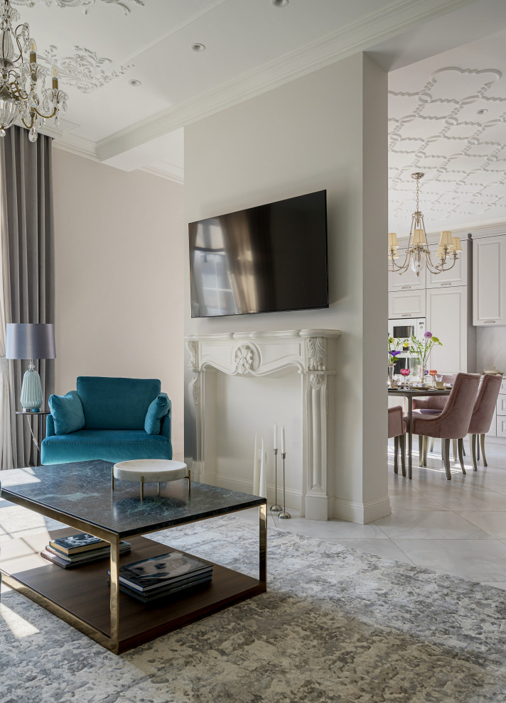 2-х уровневая квартира Неоклассика