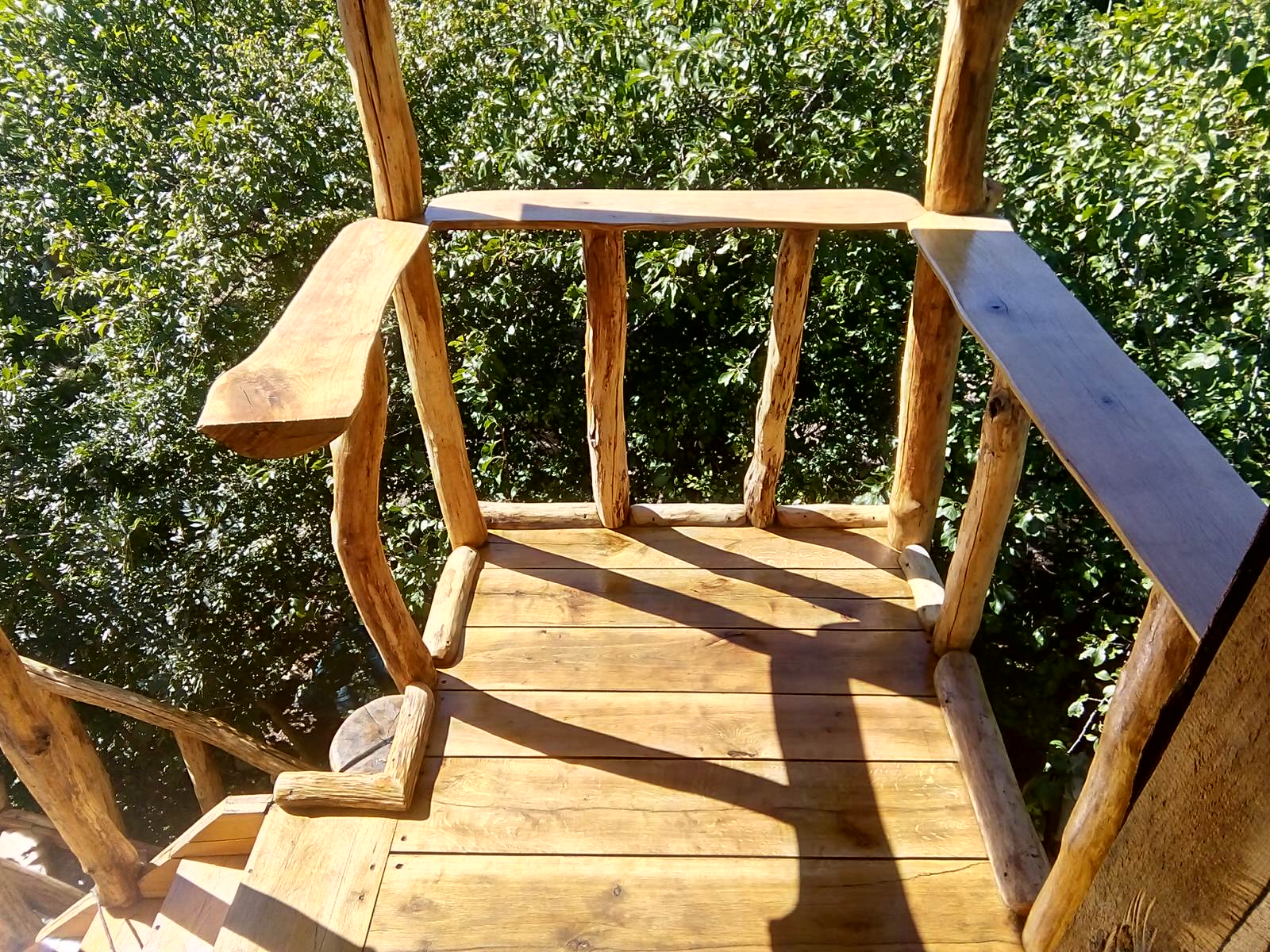 Форос. Лестница в доме лесника.