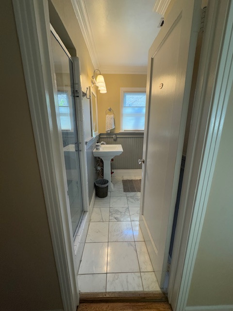 1940's Land Park Modern Bathroom Remodel