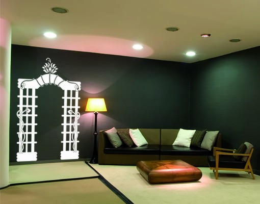 Garden Gate Wall Decal Contemporary Wall Decals By Style