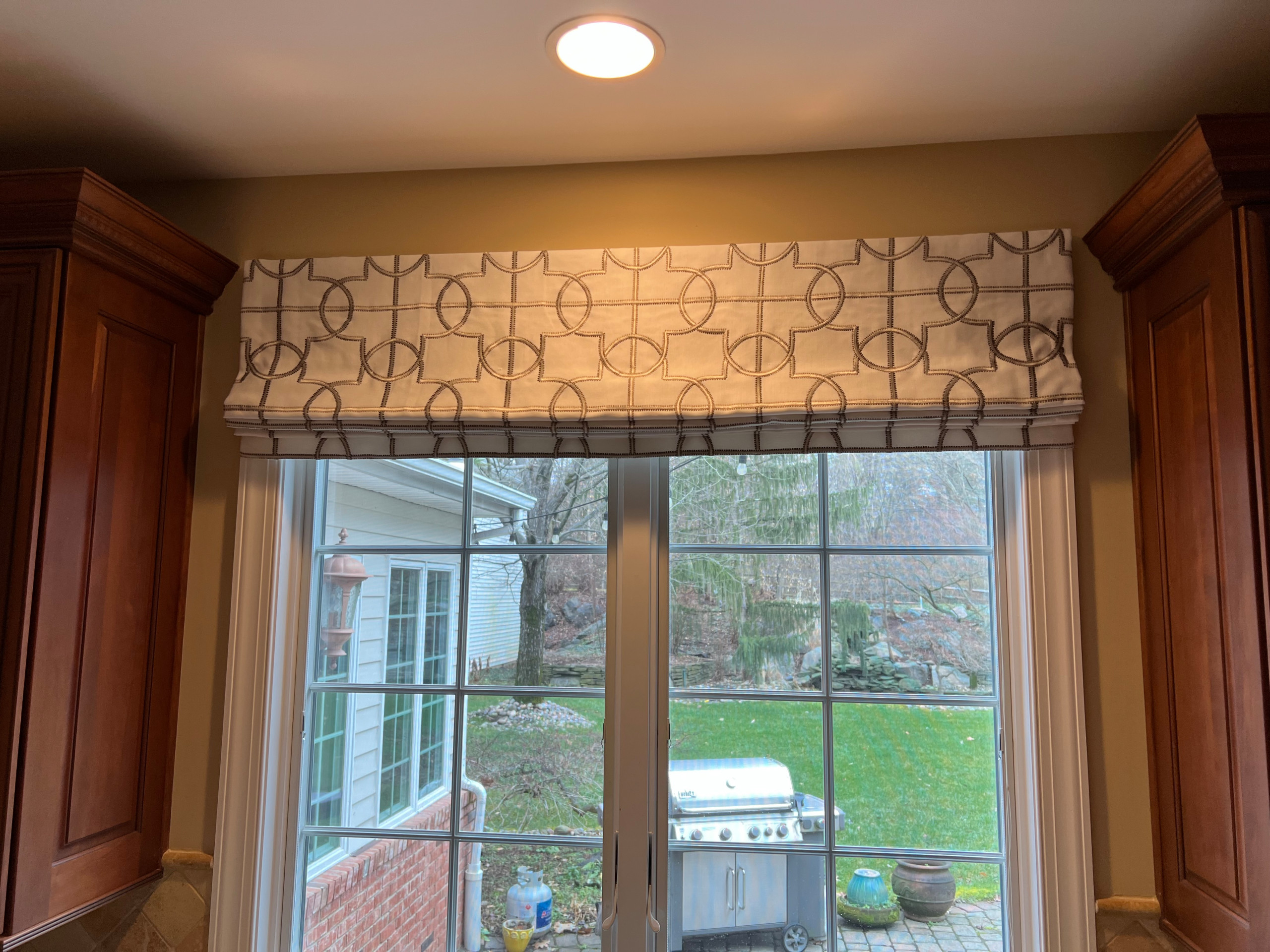 Roman Shades - operational and faux