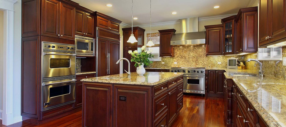 Inspiration for a transitional kitchen remodel in Baltimore