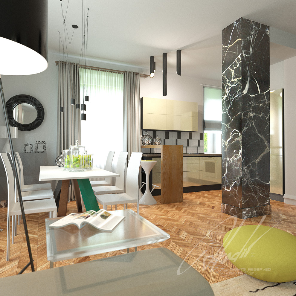 Интерьер таунхауса в Московской Области