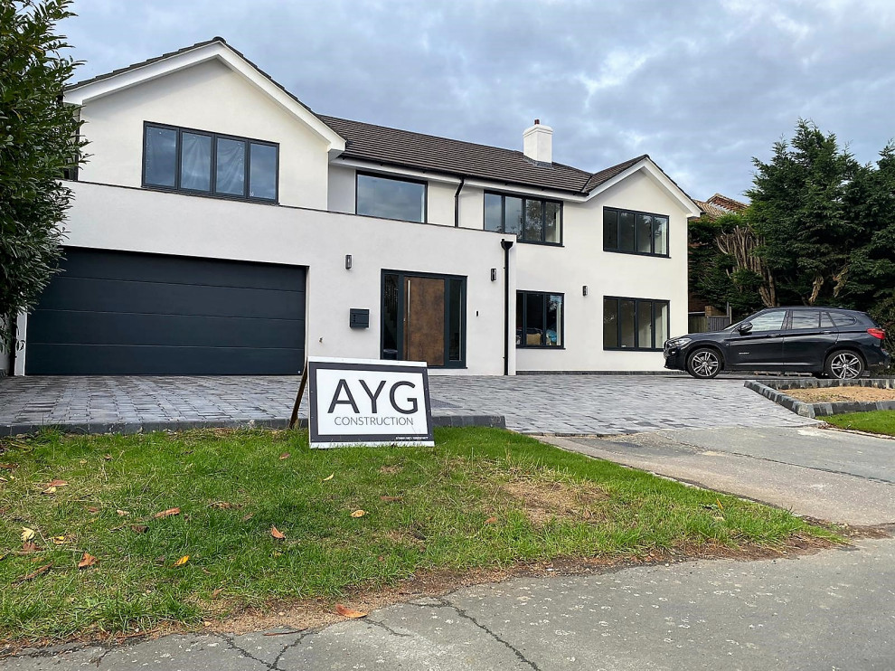 Full house refurbishment with double storey extension